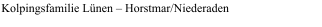 Kolpingsfamilie Lnen  Horstmar/Niederaden